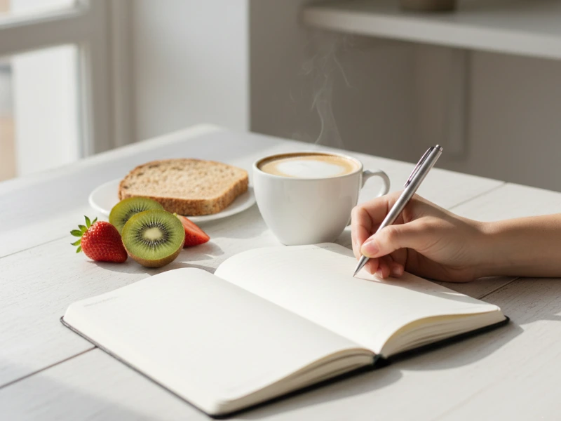 Healthy lifestyle with moderate cappuccino caffeine.