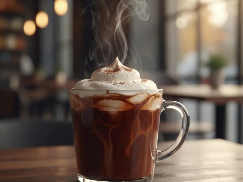 Hot Chocolate Coffee Recipe – Creamy Café Drink in 5 Min -