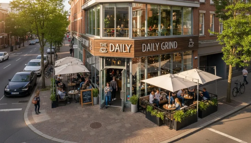 coffee shop exterior